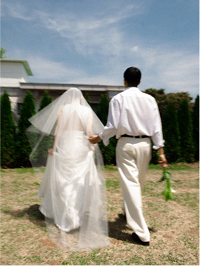 사뭇 웨딩 촬영