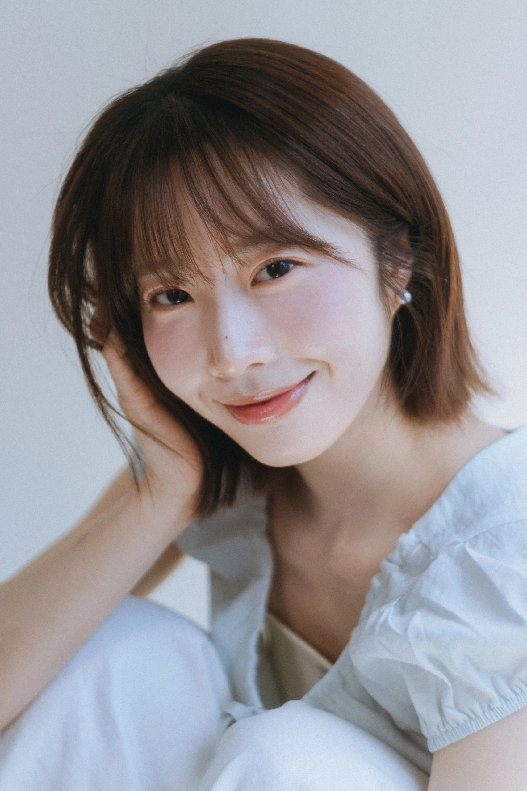 서울 프로필사진 호수 촬영 사진