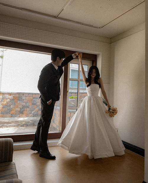 사뭇 웨딩 촬영