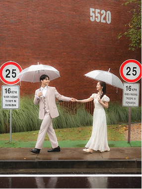 온전히 웨딩 촬영