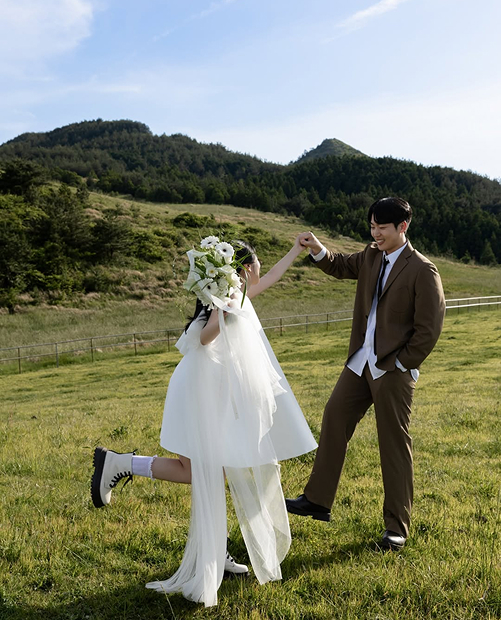 아이스냅유 웨딩 촬영