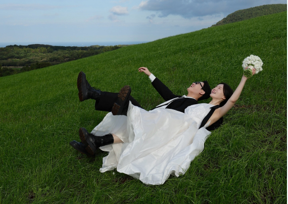 아이스냅유 웨딩 촬영