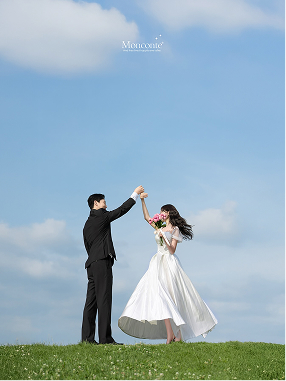 몽꽁뜨 스튜디오 웨딩 촬영