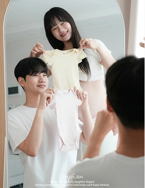 러프씨 베이비 브랜드 촬영 이미지