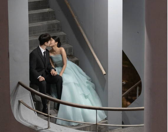 몽꽁뜨 스튜디오 웨딩 촬영